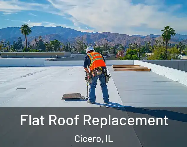  Flat Roof Replacement Cicero, IL
