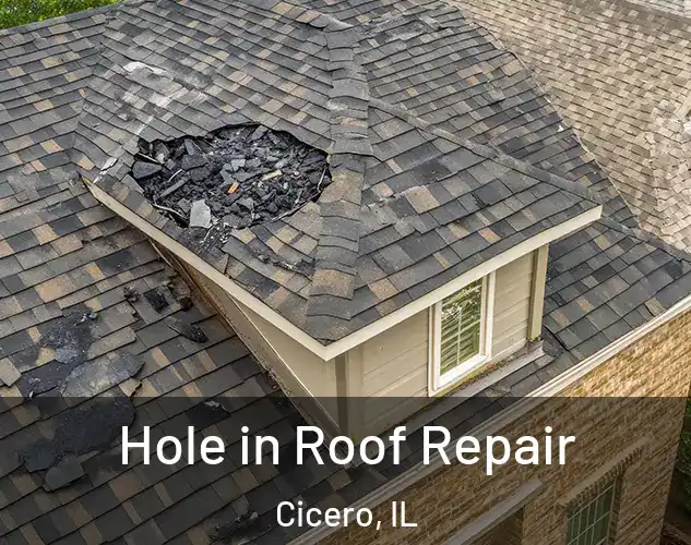  Hole in Roof Repair Cicero, IL