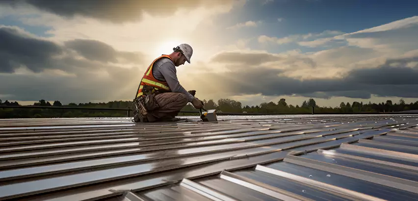 Commercial Roof Restoration in Cicero