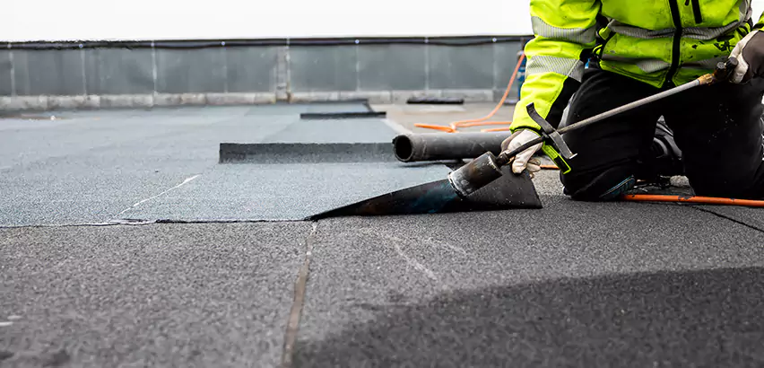 Residential Flat Roof Repair in Cicero