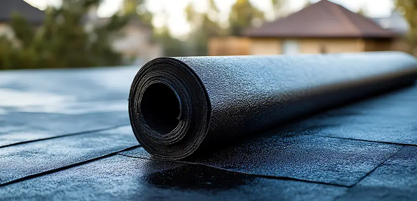 Rubber Flat Roof Replacement in Cicero