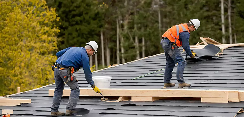 Garage Felt Roof Replacement in Cicero