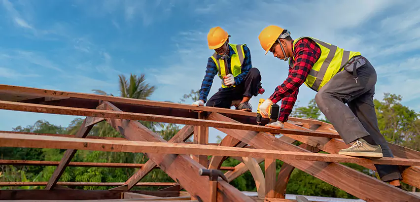 Mobile Home Roof Truss Repair in Cicero