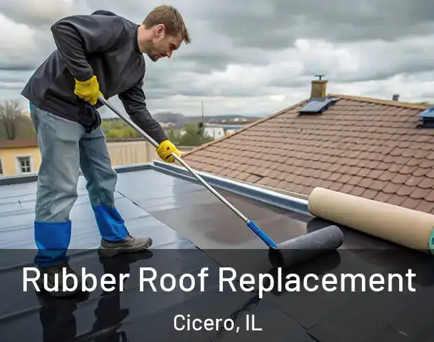  Rubber Roof Replacement Cicero, IL